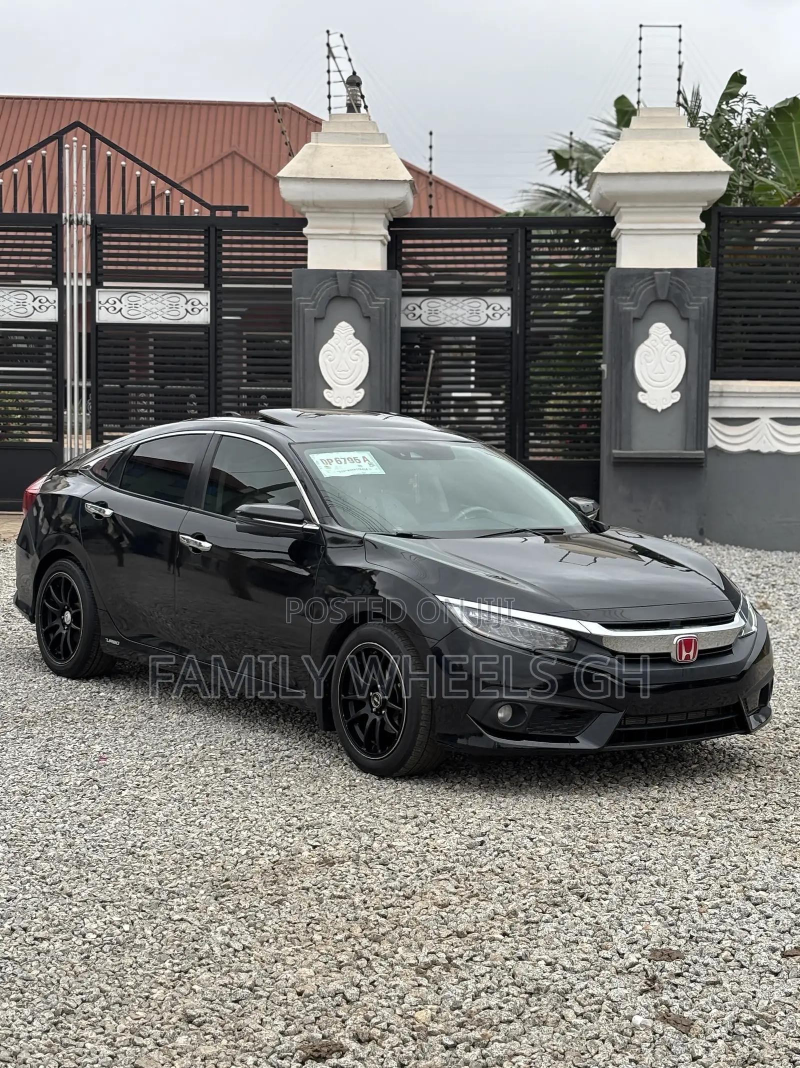 Honda Civic Touring Sedan 2018 Black