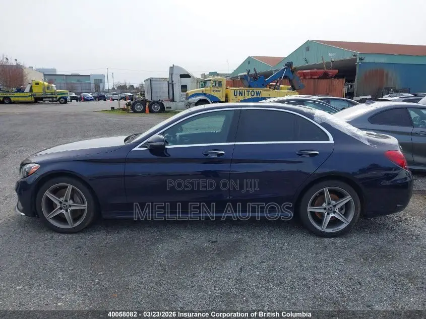 Mercedes-Benz C300 Base 4Matic Sedan AWD (2.0L 4cyl 7A) 2017 Blue