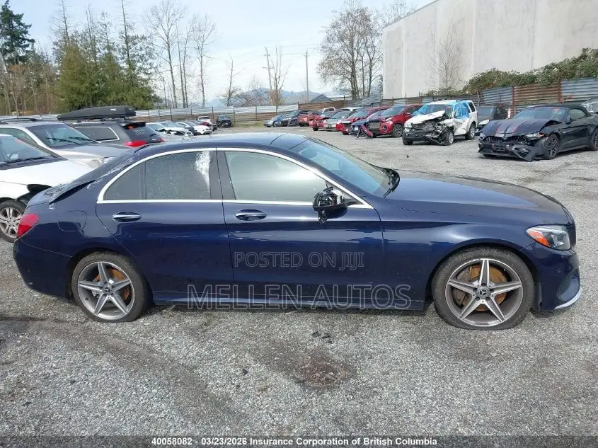 Mercedes-Benz C300 Base 4Matic Sedan AWD (2.0L 4cyl 7A) 2017 Blue