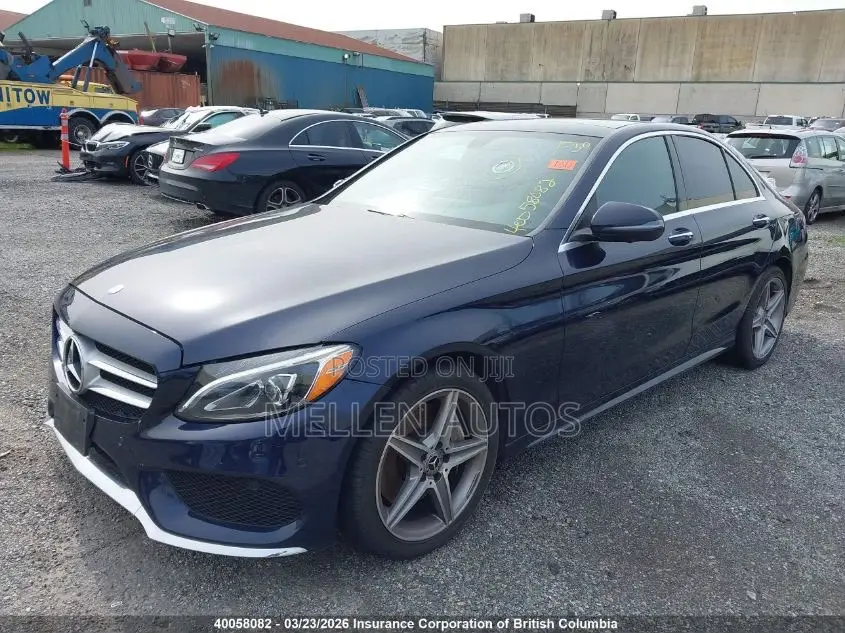 Mercedes-Benz C300 Base 4Matic Sedan AWD (2.0L 4cyl 7A) 2017 Blue