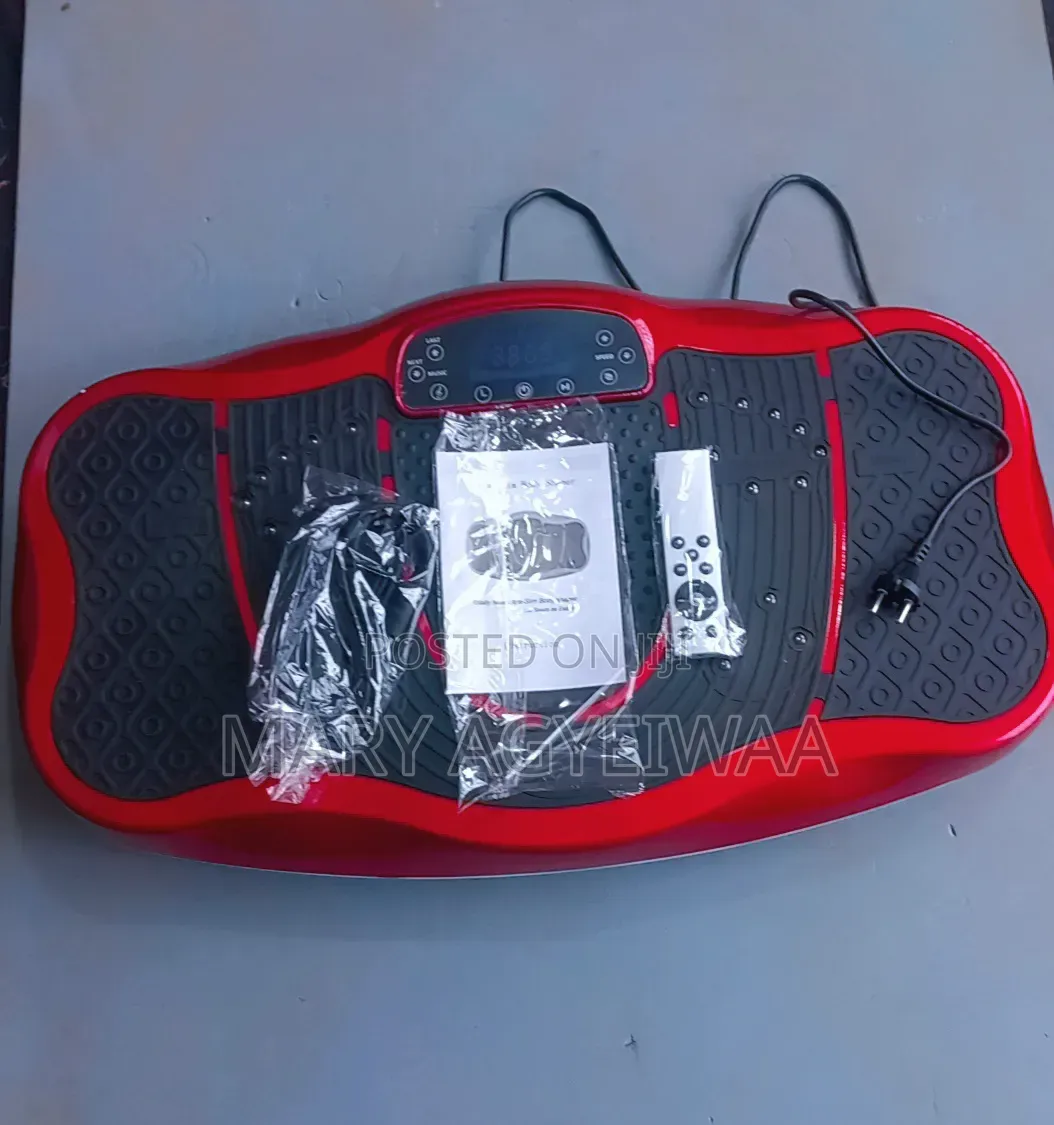 Ultra-Thin Vibration Plate With Inbuilt Bluetooth Speaker