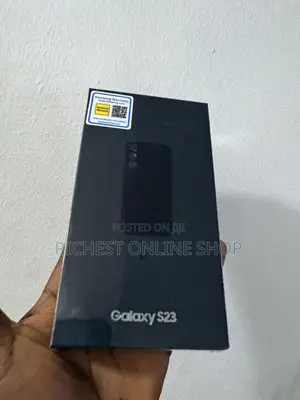 New Samsung Galaxy S23 256 GB Black