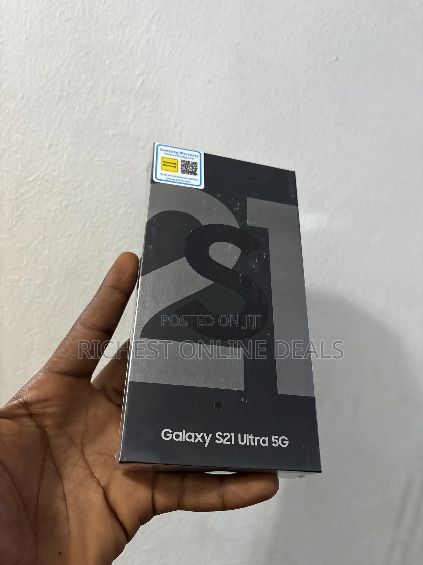 New Samsung Galaxy S21 Ultra 5G 128 GB Black