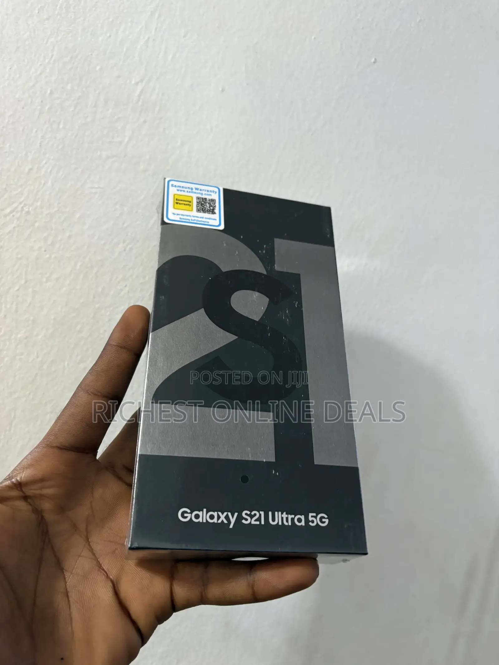 New Samsung Galaxy S21 Ultra 5G 128 GB Black