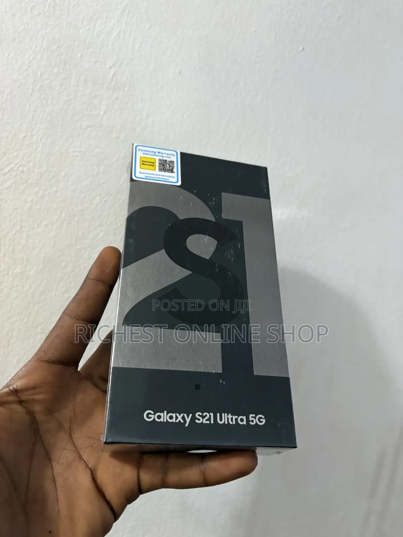 New Samsung Galaxy S21 Ultra 5G 128 GB Black