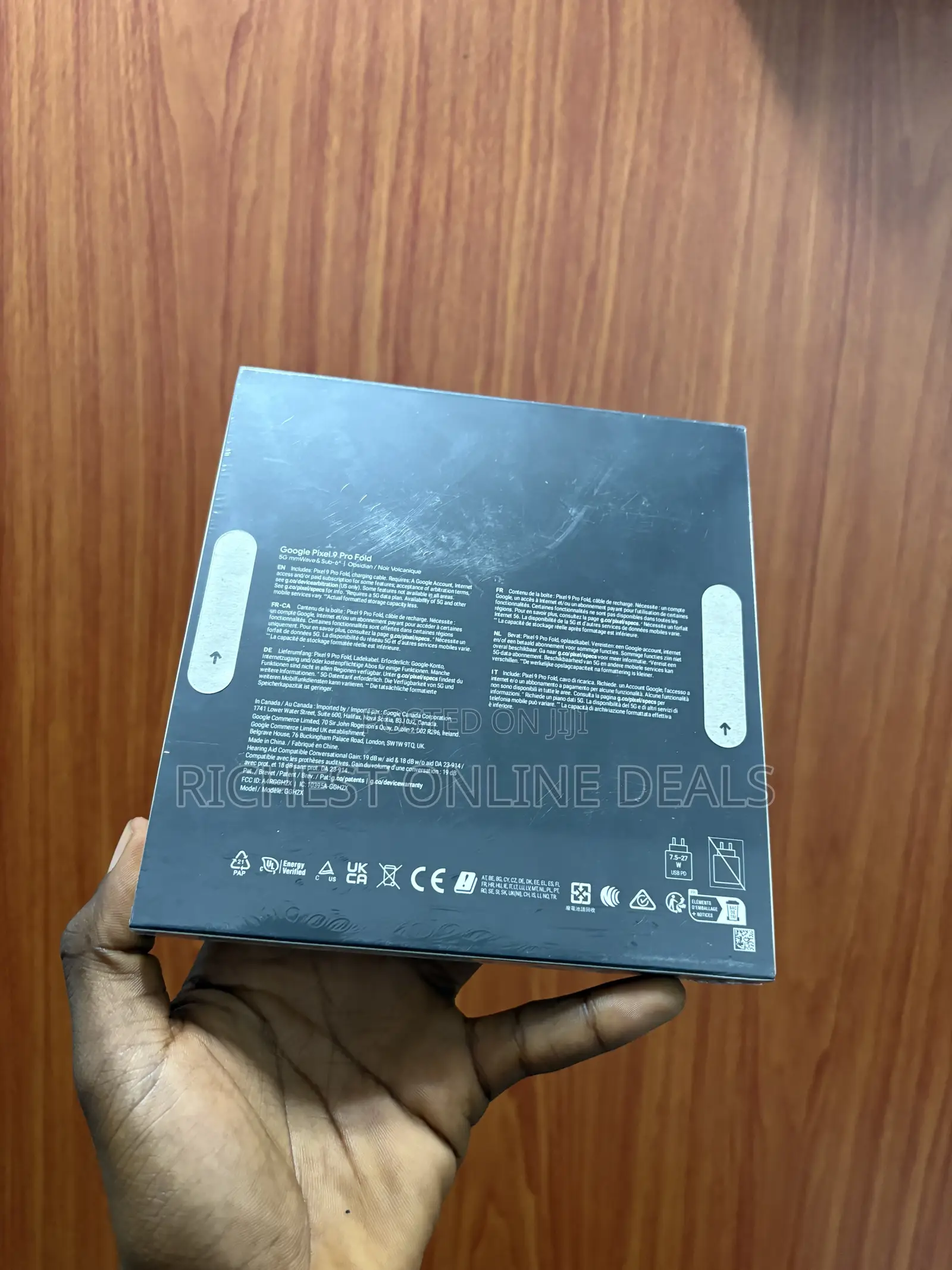 New Google Pixel 9 Pro Fold 256 GB Black