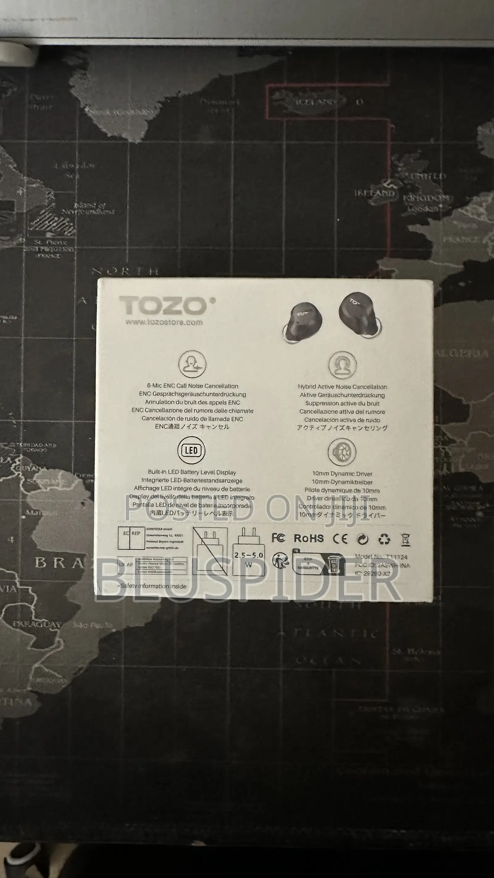 Tozo NC9 - Active Noise Cancelling Earbuds