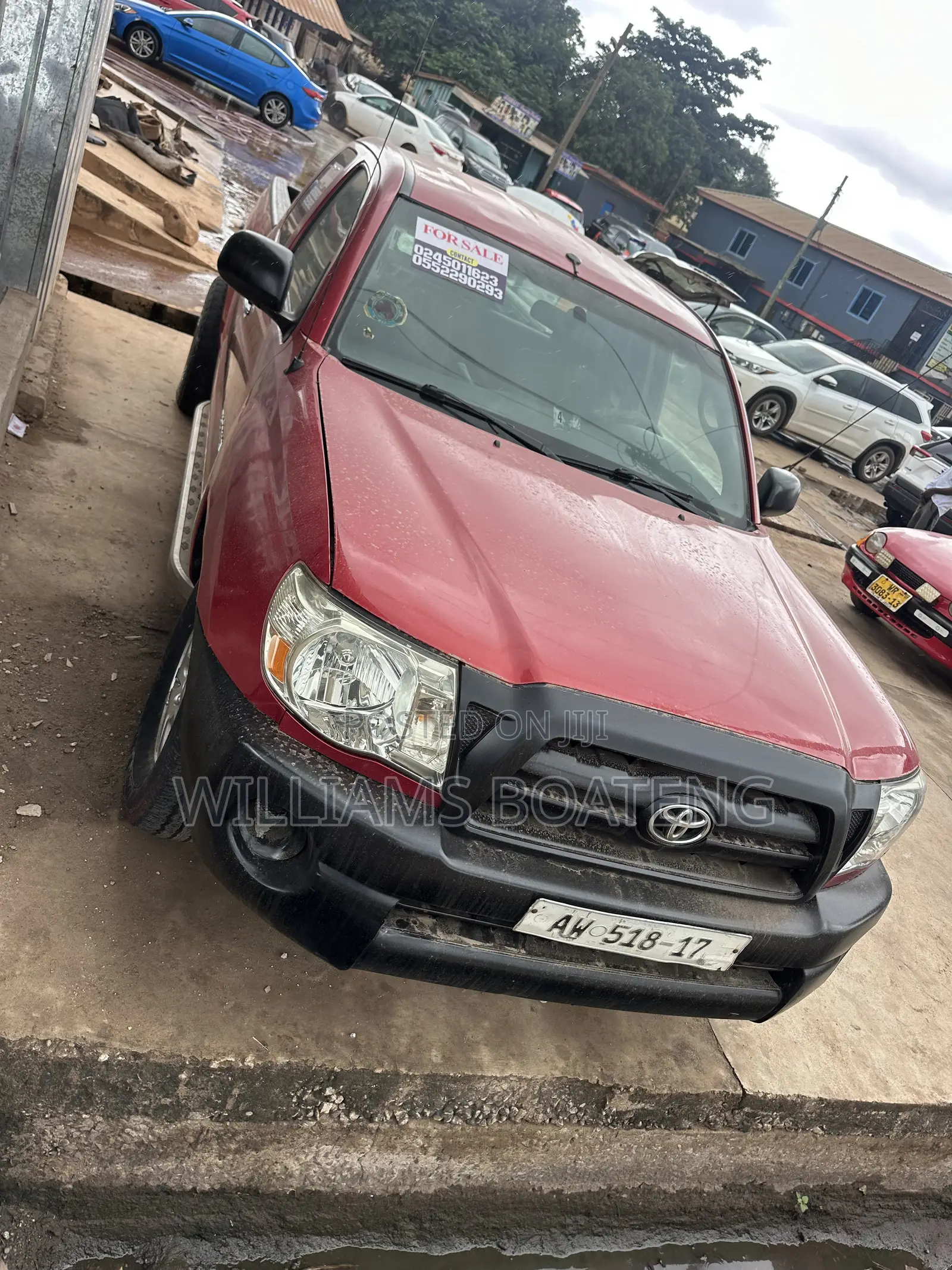 Toyota Tacoma Regular Cab Automatic 2012 Burgundy