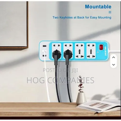 4 Way Universal Extension Socket