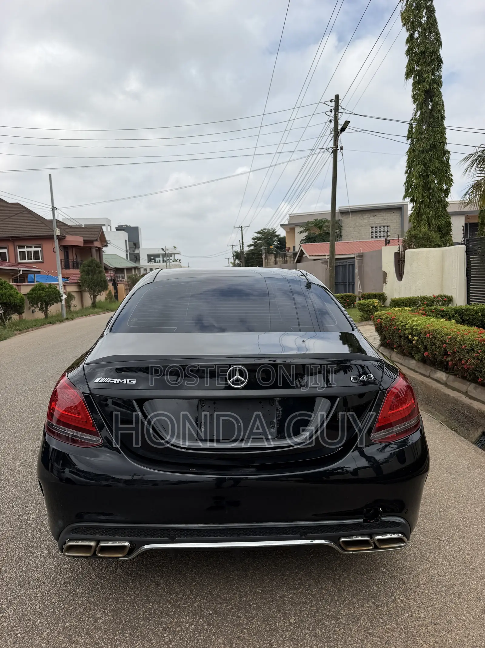 Mercedes-Benz C43 4Matic Sedan AWD (3.0L V6 9AM) 2018 Black