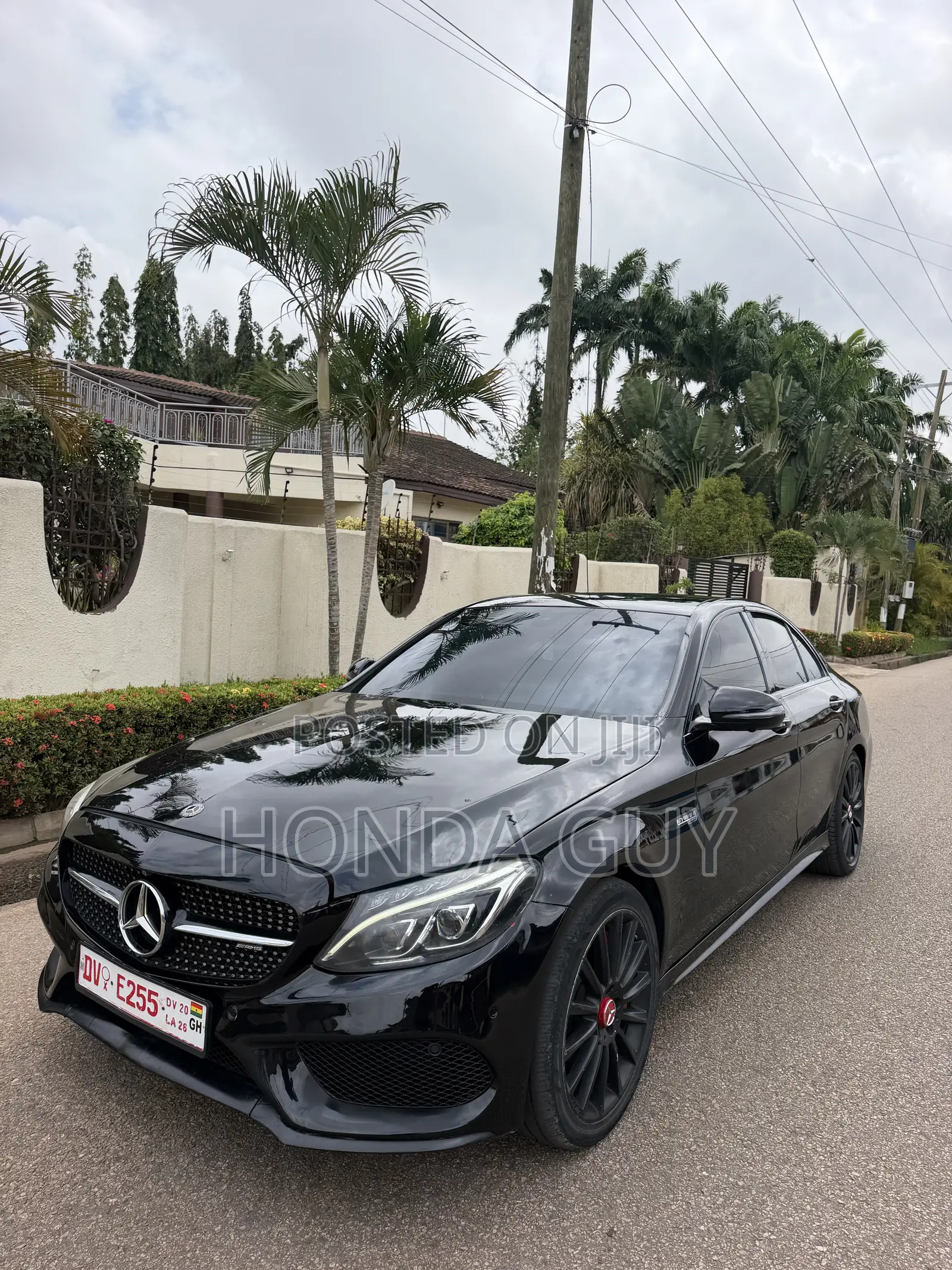 Mercedes-Benz C43 4Matic Sedan AWD (3.0L V6 9AM) 2018 Black