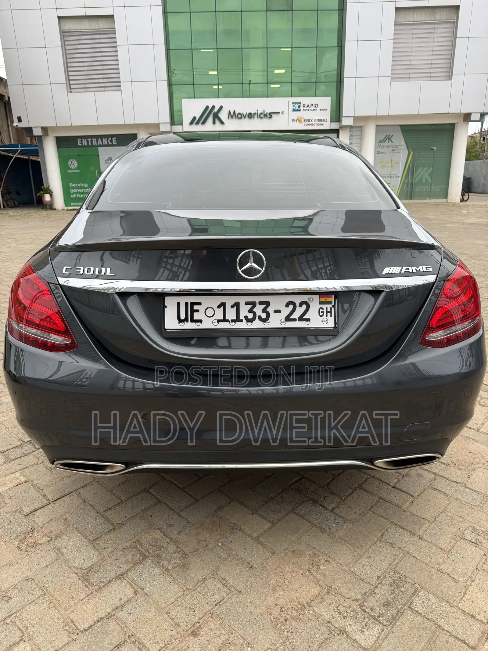 Mercedes-Benz C300 Sport 4Matic Sedan AWD (2.0L 4cyll 7A) 2016 Gray
