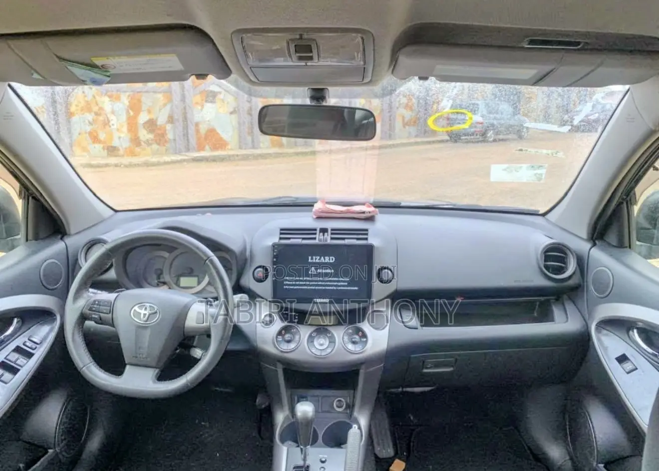 Toyota Vanguard 2012 Black