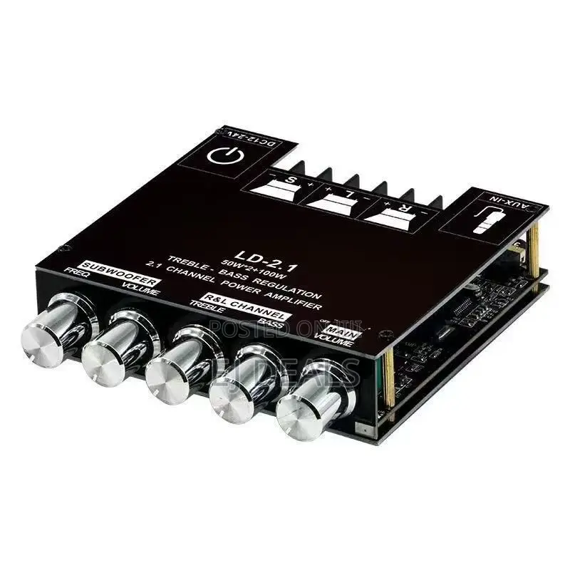 Mini Powerful Amplifier With Bluetooth Aux for Home Cars