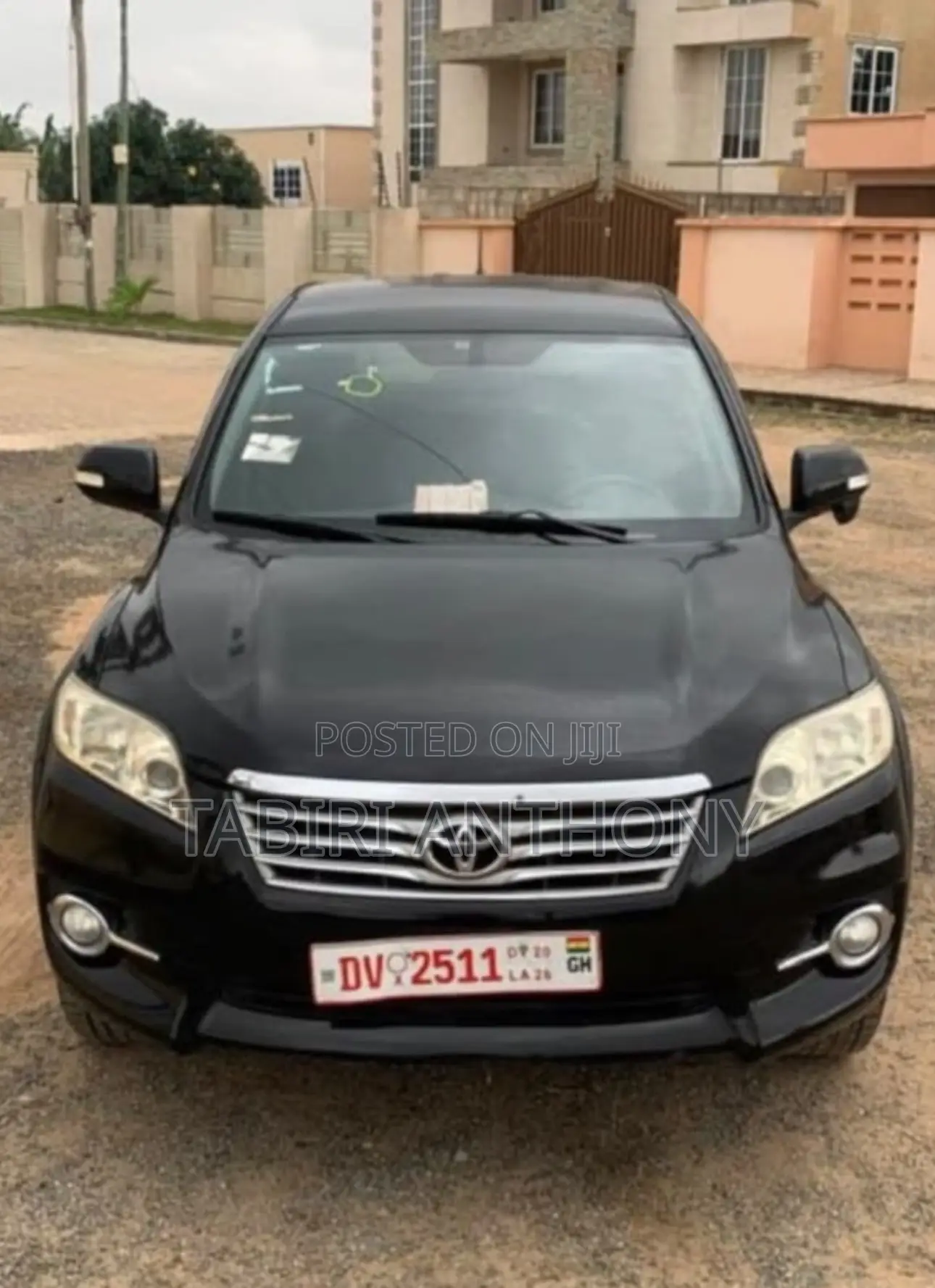 Toyota Vanguard 2012 Black