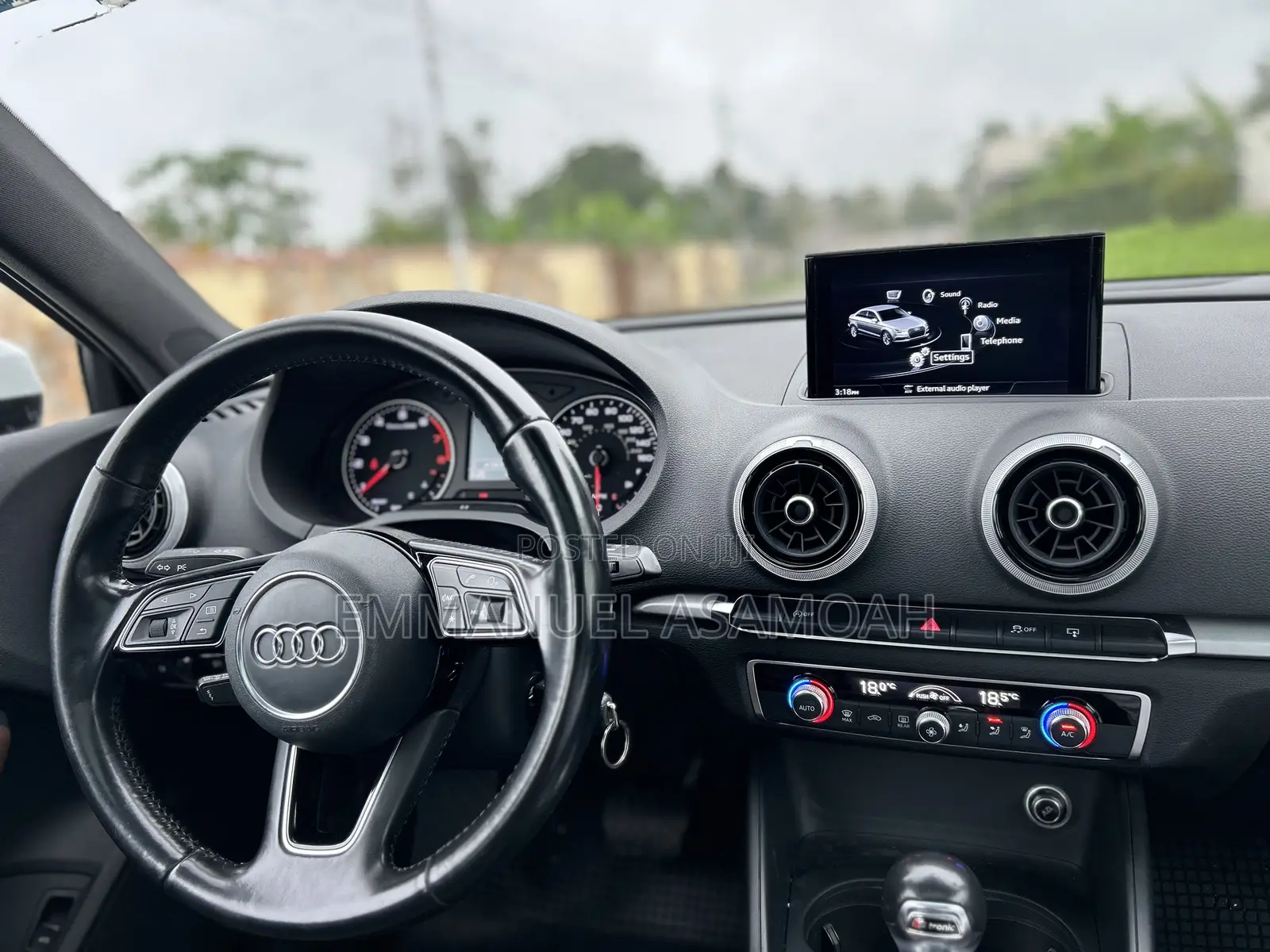 Audi A3 2.0T Premium AWD quattro Sedan 2018 White