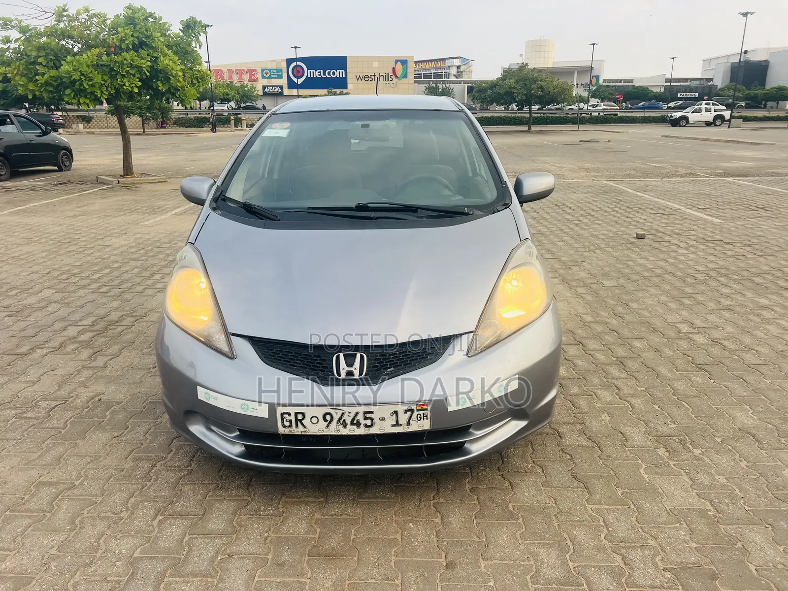 Honda Fit 2012 Silver