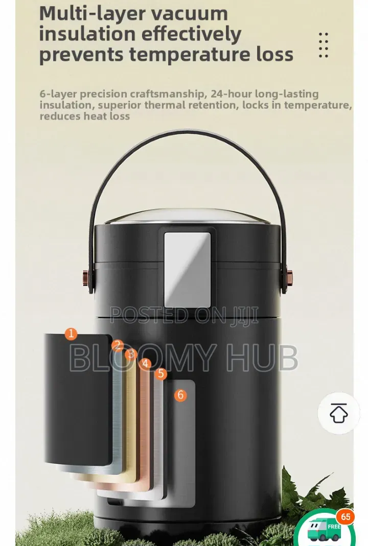 Upgraded AILIJIN Plug in Heating + Heat Preservation Vacuum Flask