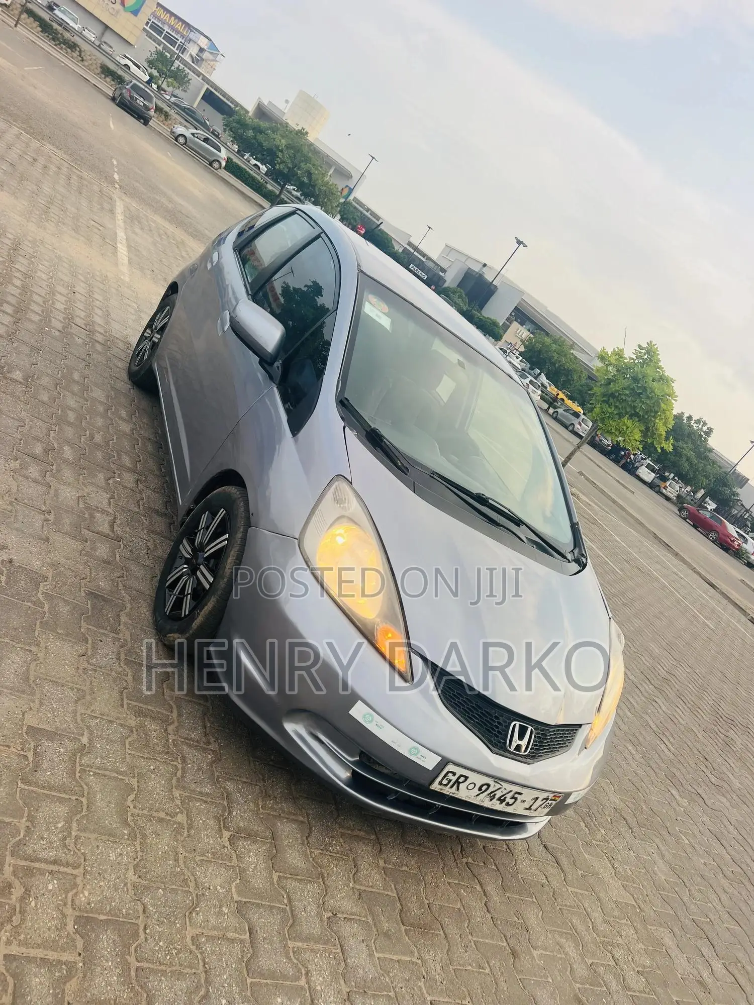 Honda Fit 2012 Silver