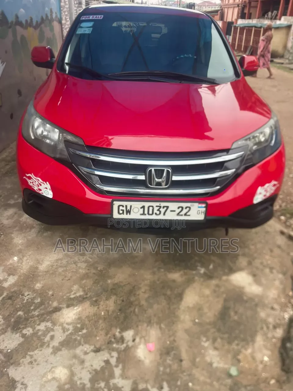 Honda CR-V EX 4dr SUV AWD (2.4L 4cyl 5A) 2014 Red