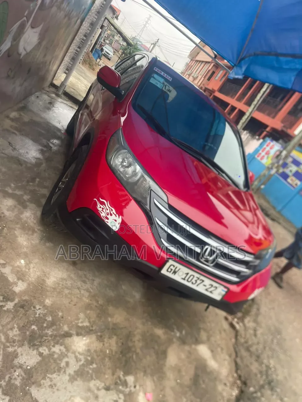 Honda CR-V EX 4dr SUV AWD (2.4L 4cyl 5A) 2014 Red