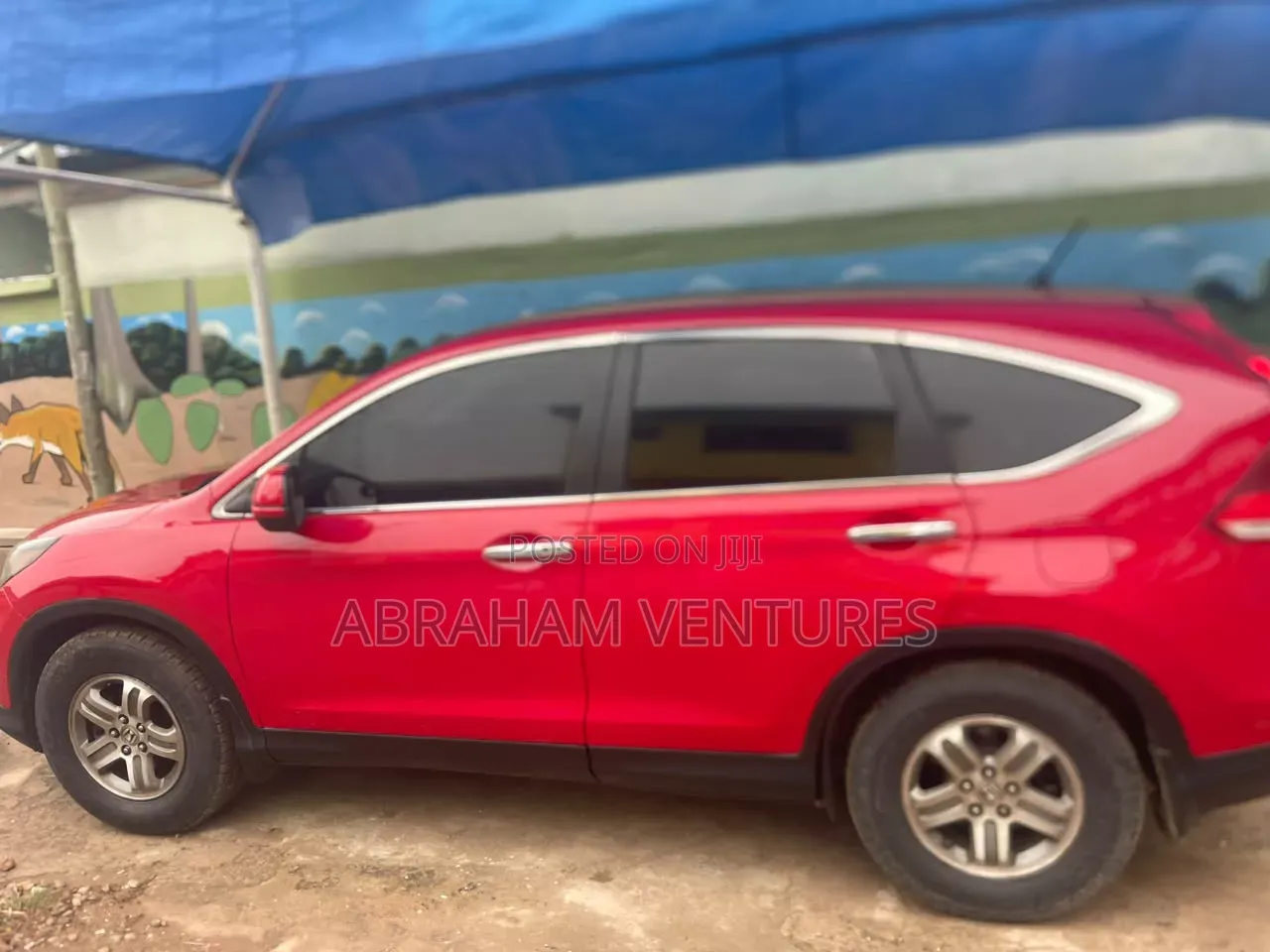 Honda CR-V EX 4dr SUV AWD (2.4L 4cyl 5A) 2014 Red
