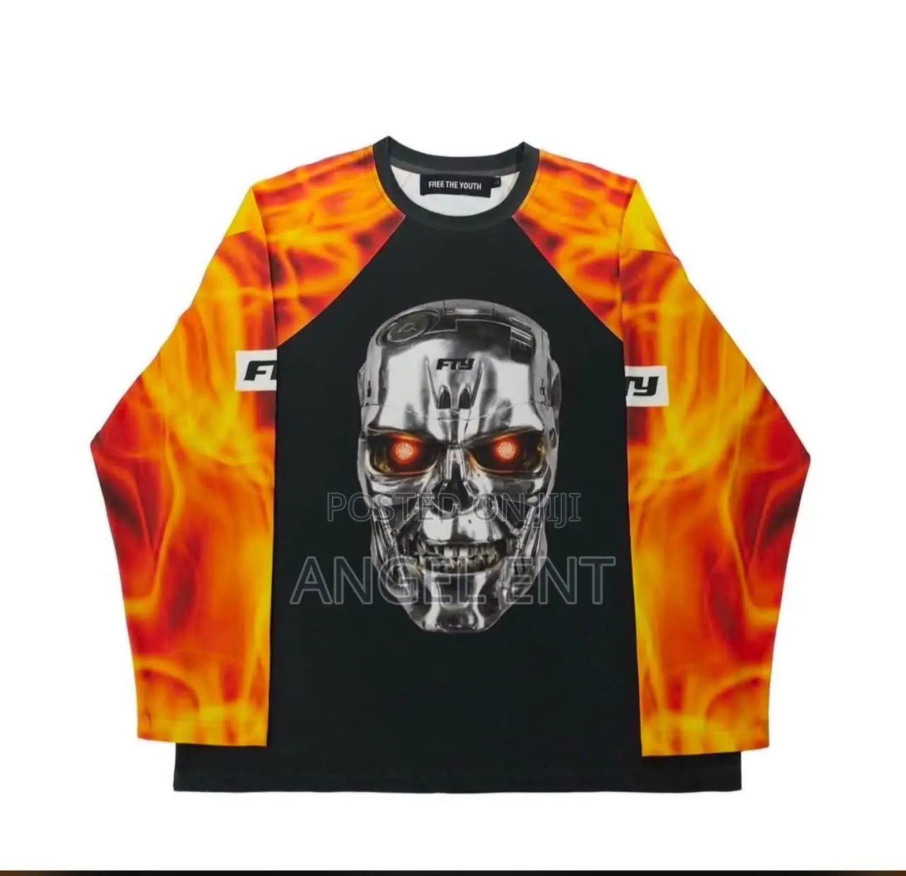 FREE THE YOUTH Firestorm Long-Sleeve Tees (Location: Adum Kumasi)