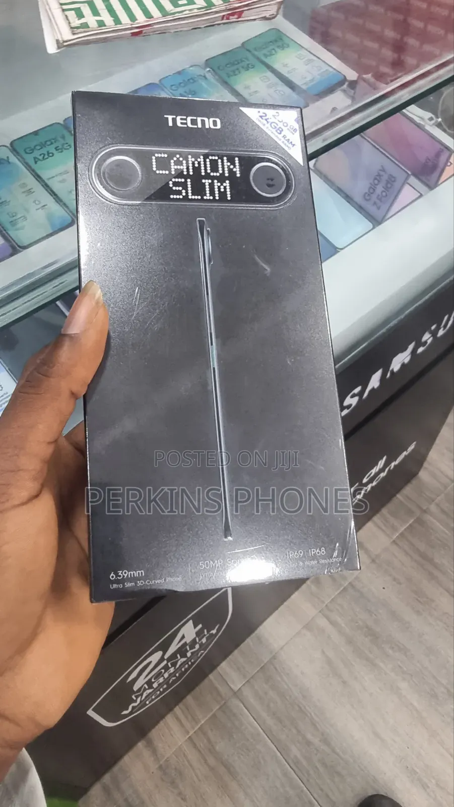 New Tecno Camon Slim 256 GB Black