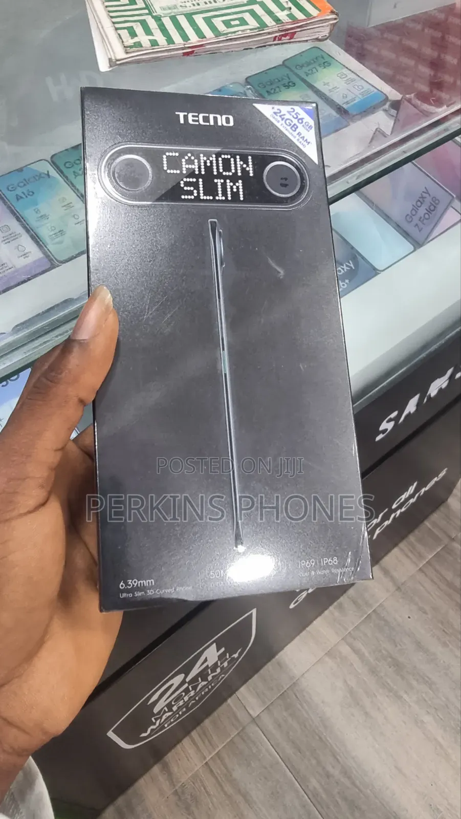 New Tecno Camon Slim 256 GB Black