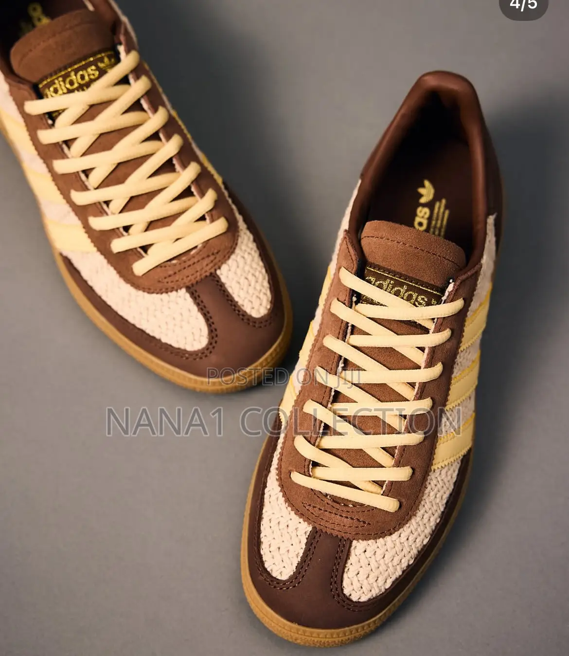 Adidas Handball Spezial in Preloved “Brown/Orange” Tint/Gum Sneakers