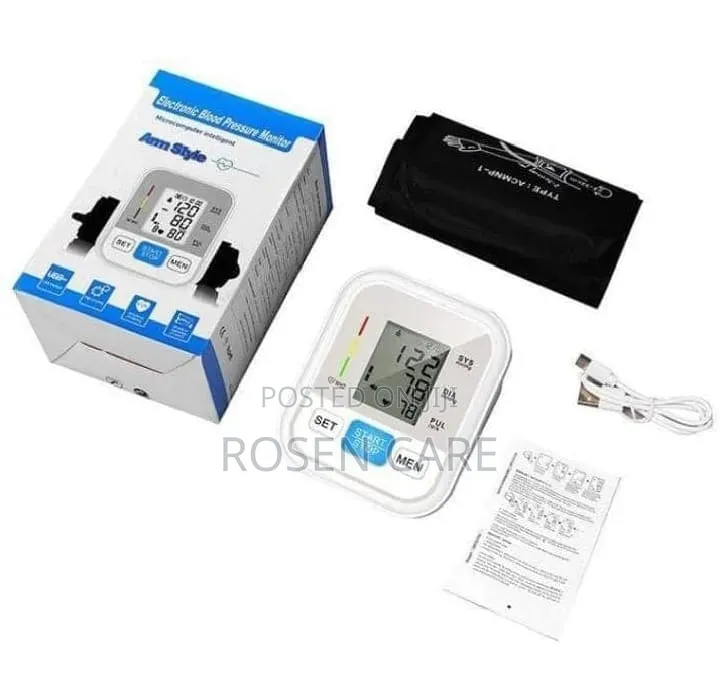 Arm Digital Blood Pressure Monitor Bp Sphygmomanometer