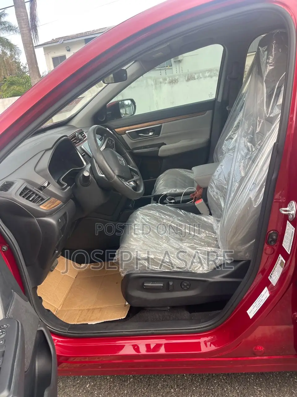 Honda CR-V EX 2021 Red
