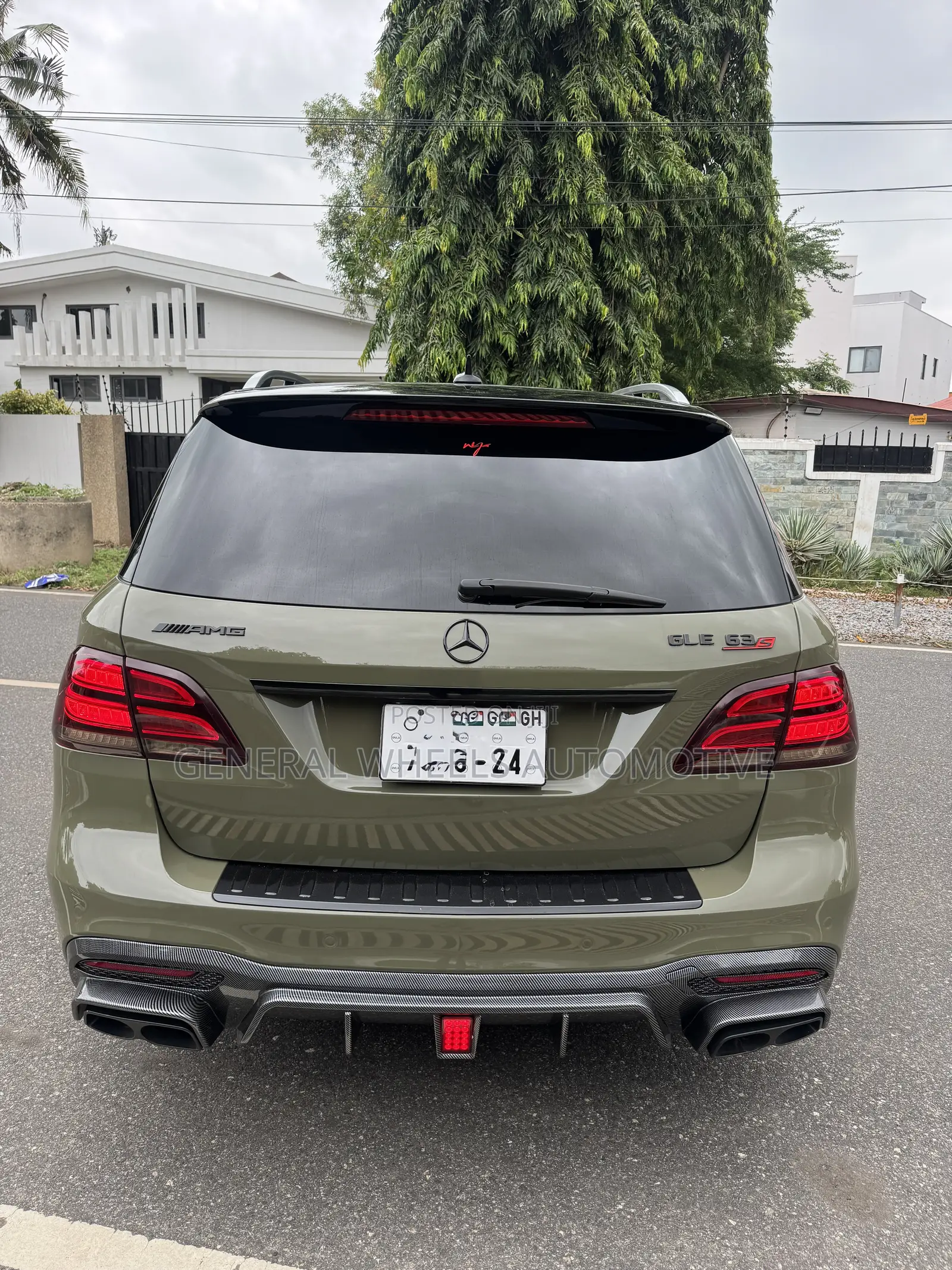 Mercedes-Benz GLE-Class AMG GLE 63 4MATIC 2016 Green