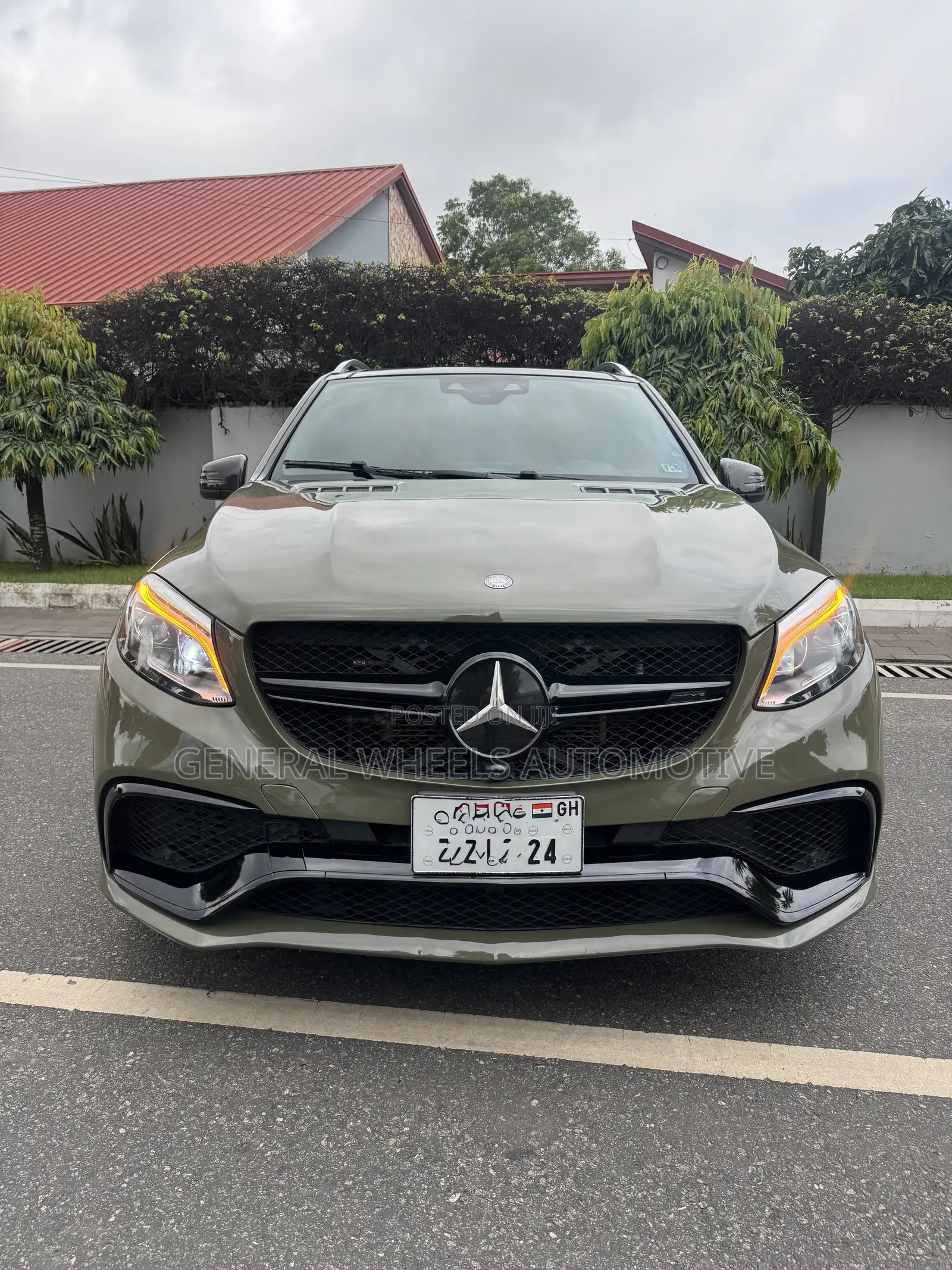 Mercedes-Benz GLE-Class AMG GLE 63 4MATIC 2016 Green