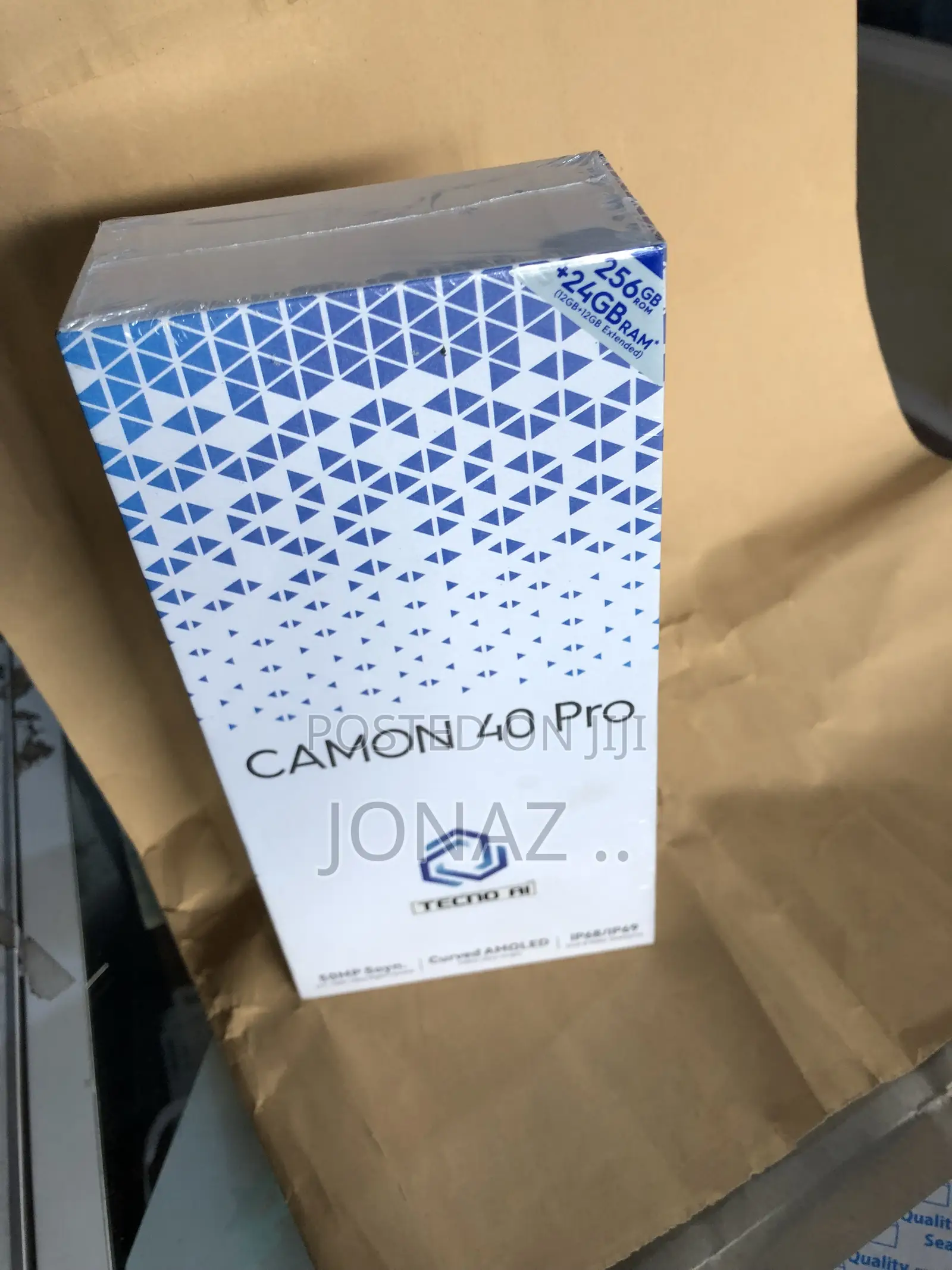 New Tecno Camon 40 Pro 5G 256 GB Gray