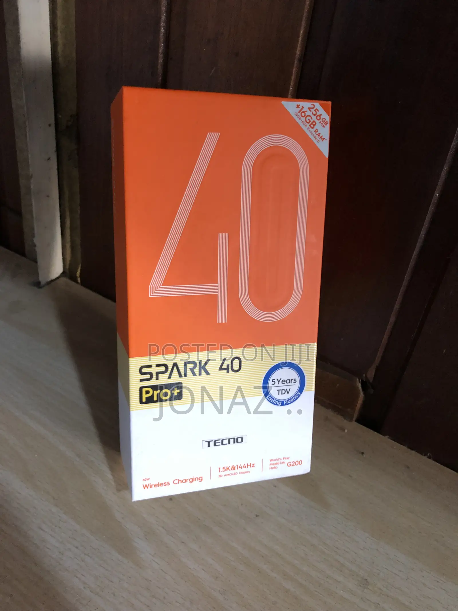 New Tecno Spark 40 Pro+ 256 GB Black