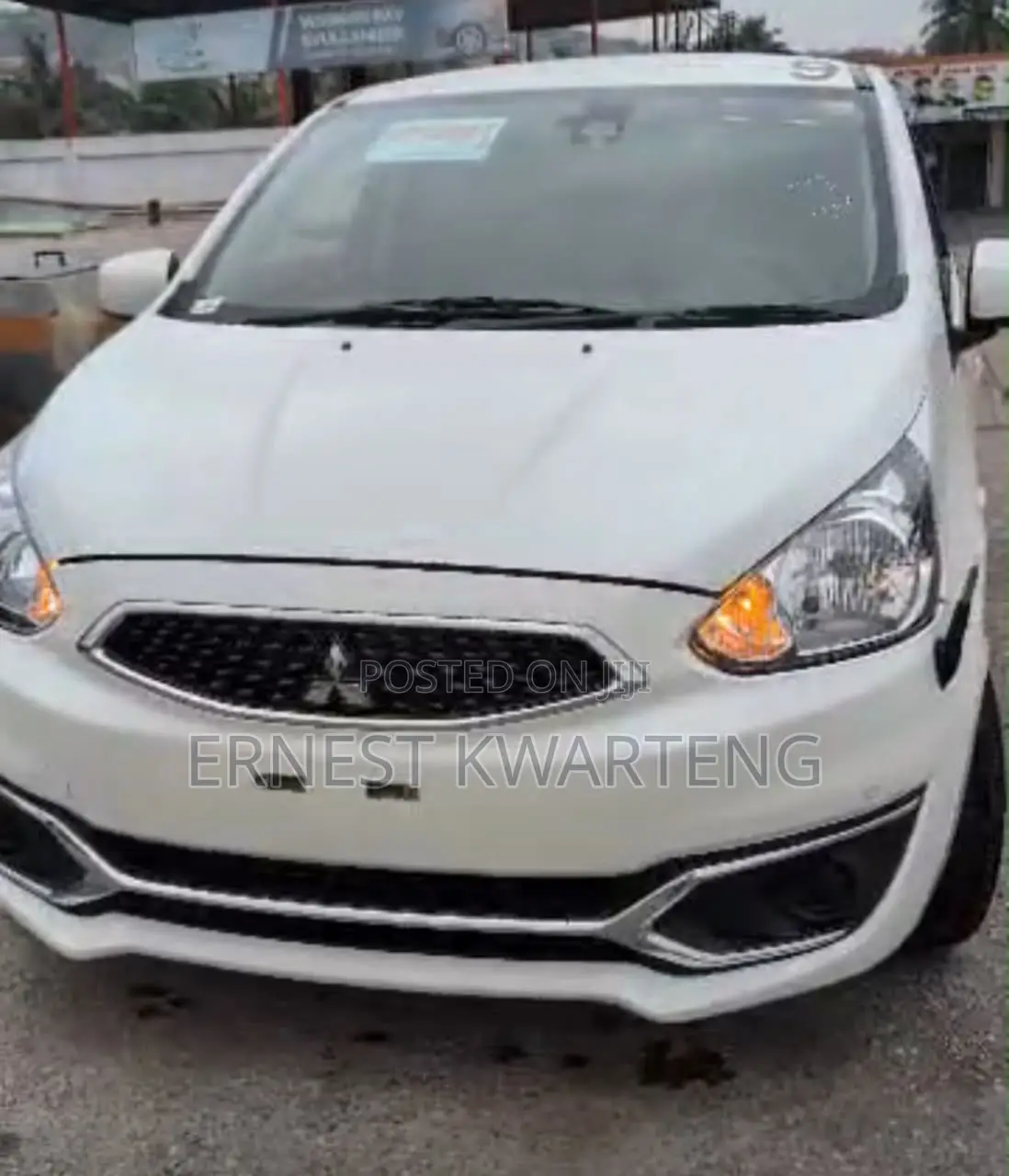 Mitsubishi Mirage 2017 White