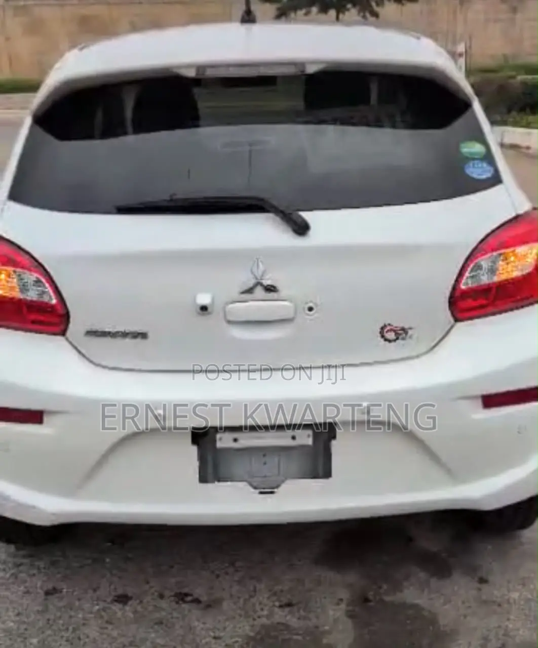 Mitsubishi Mirage 2017 White