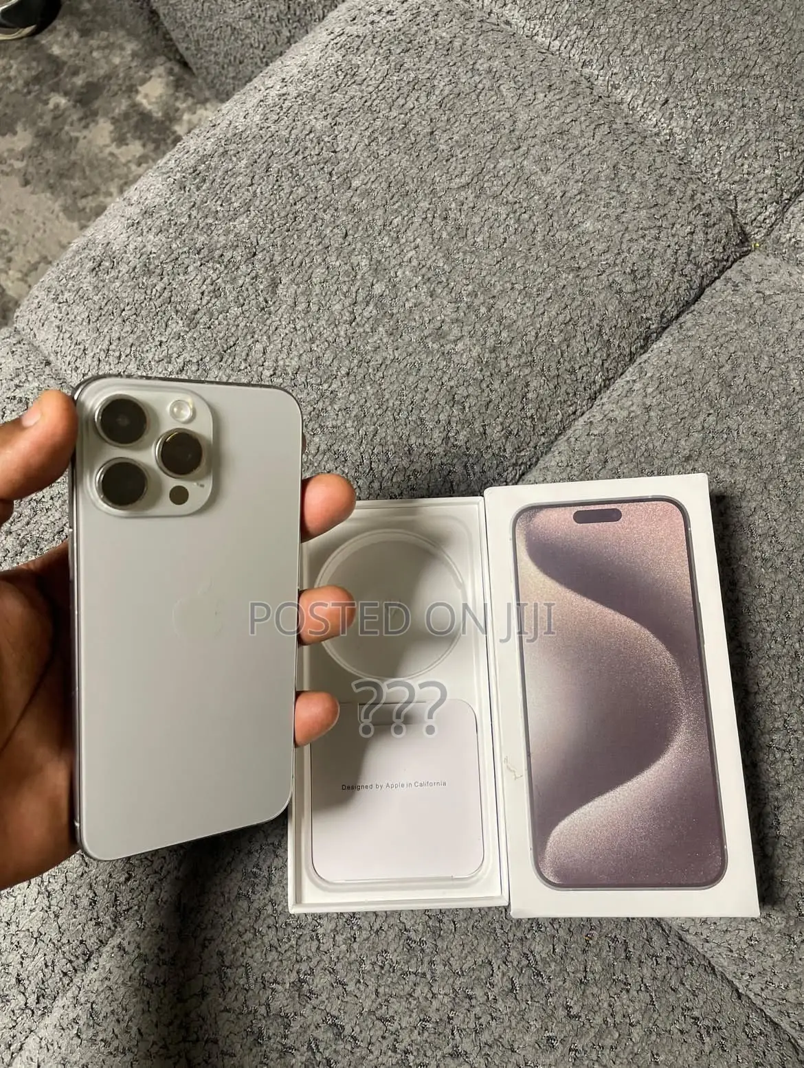 Apple iPhone 15 Pro Max 256 GB Silver