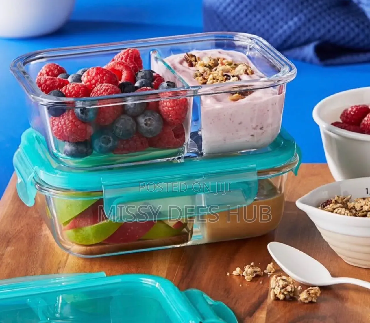 5pcs Glass Storage Bowls From Pyrex
