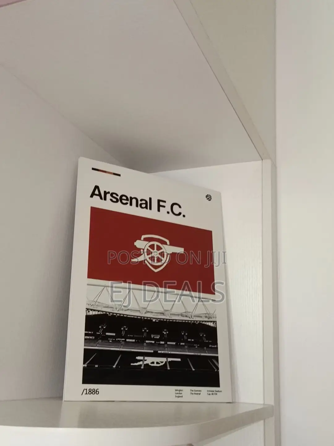 Arsenal FC Wall Art Picture Frame 40 X 60cm