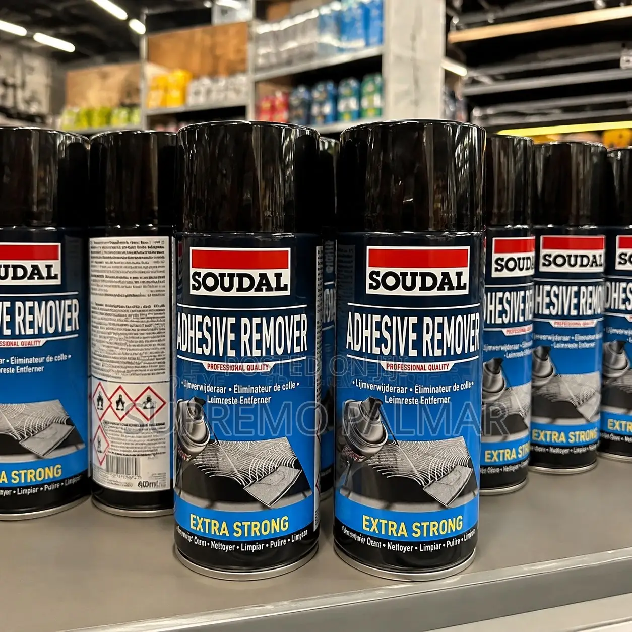 Soudal Adhesive Remover Spray 400ml | Glue, Sticker Sealant Remove