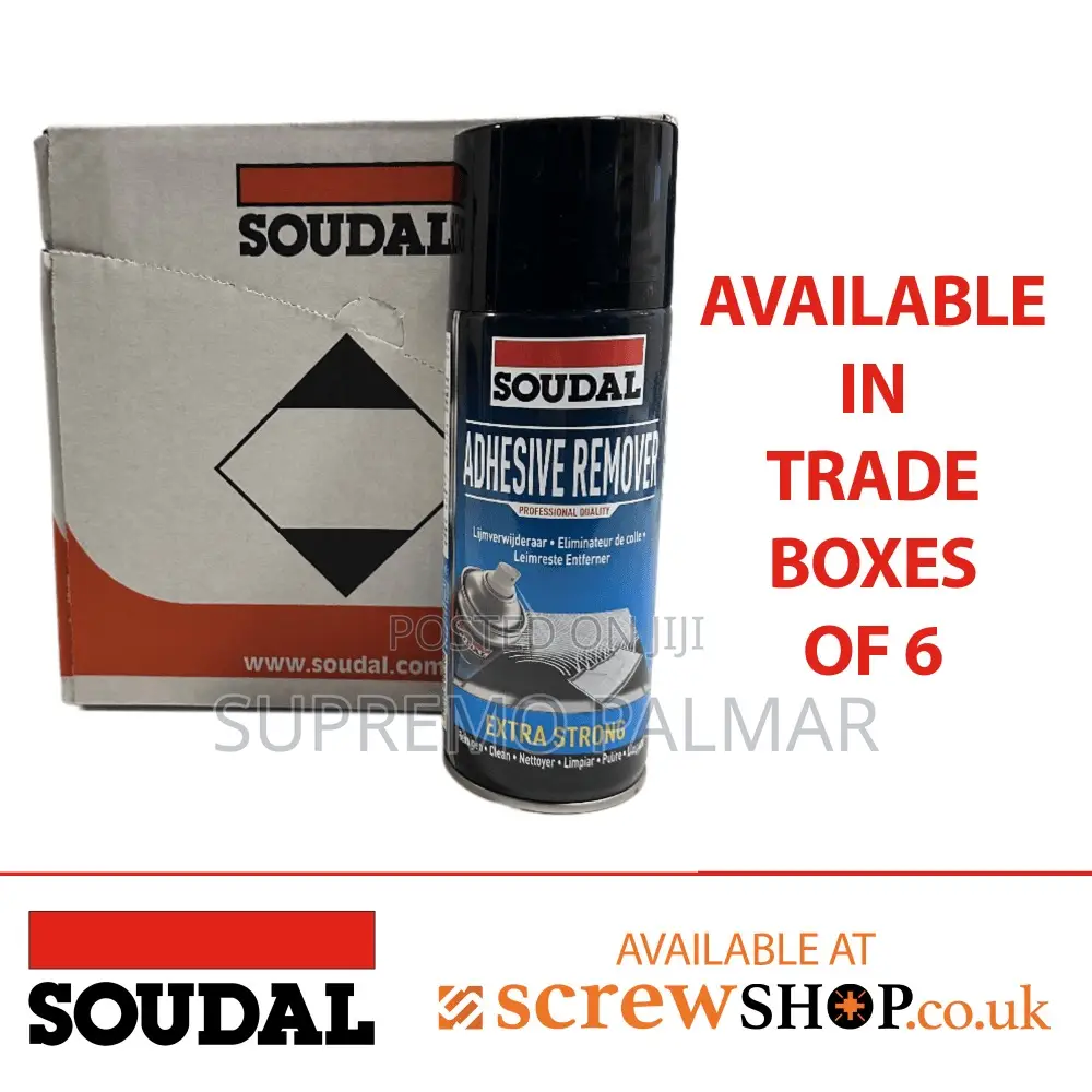 Soudal Adhesive Remover Spray 400ml | Glue, Sticker Sealant Remove