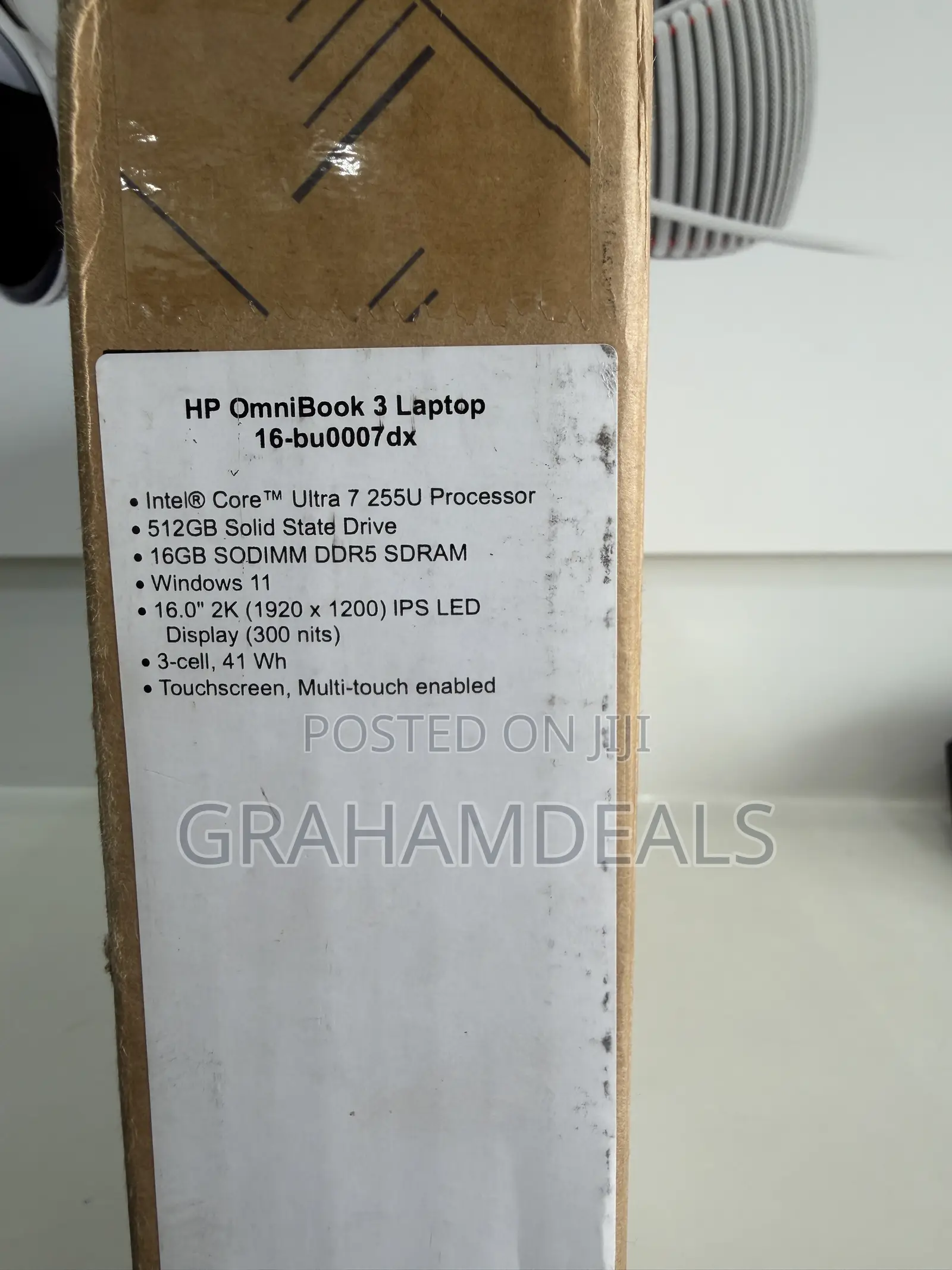 New Laptop HP 16GB Intel Core Ultra 7 SSD 512GB