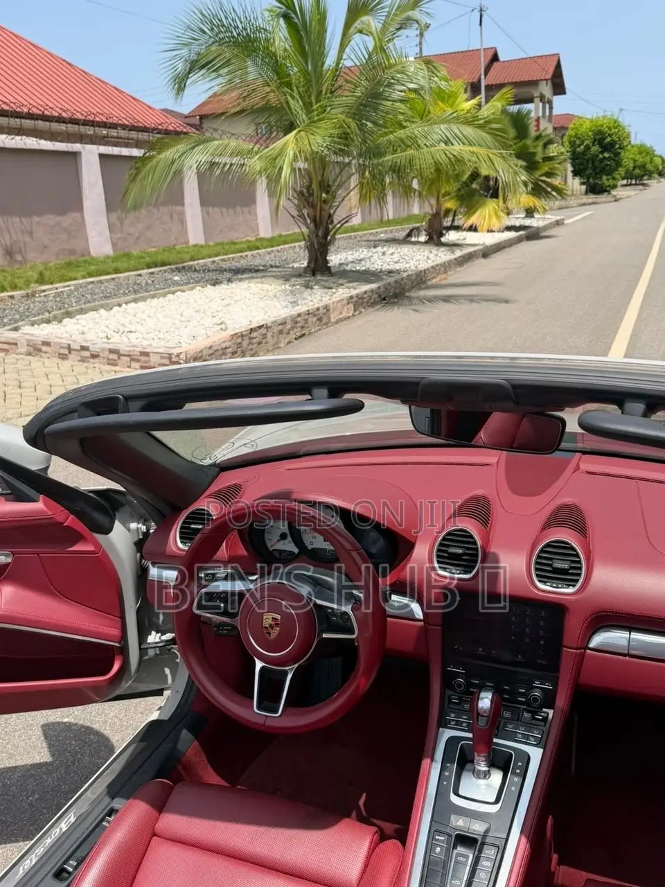 Porsche 718 Boxster Convertible 2024 White