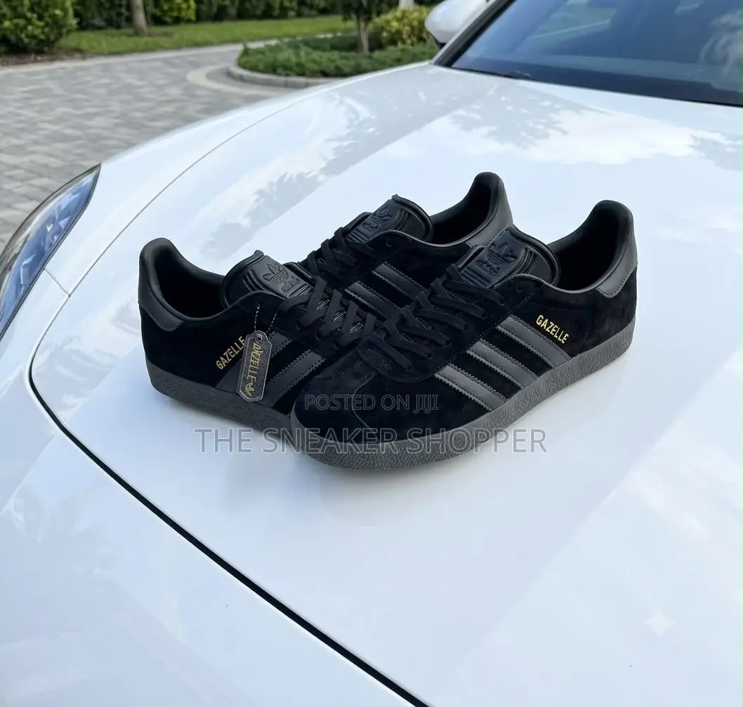 Adidas Gazelle All Black Sneakers