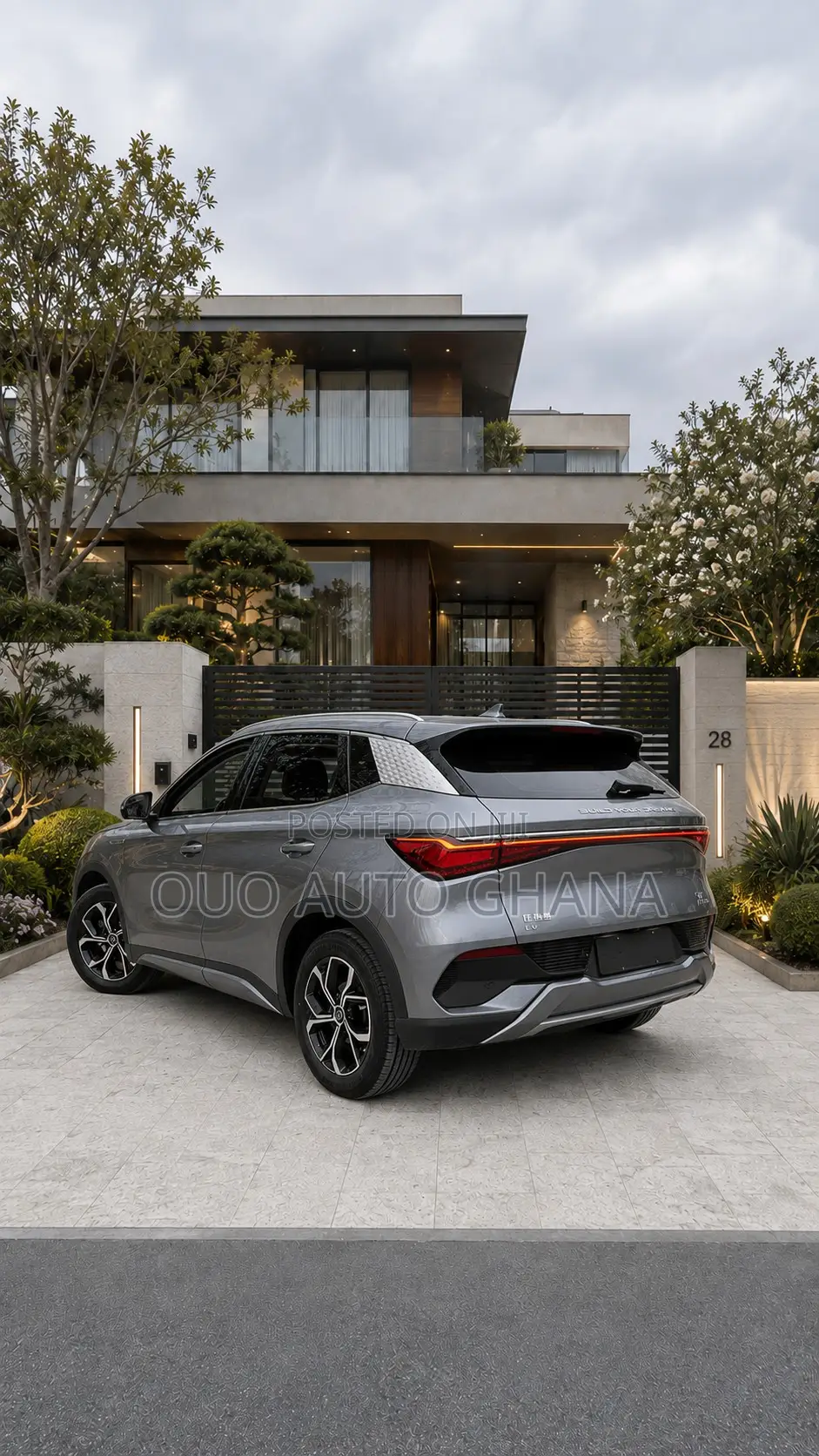 BYD Yuan Plus 2022 Gray