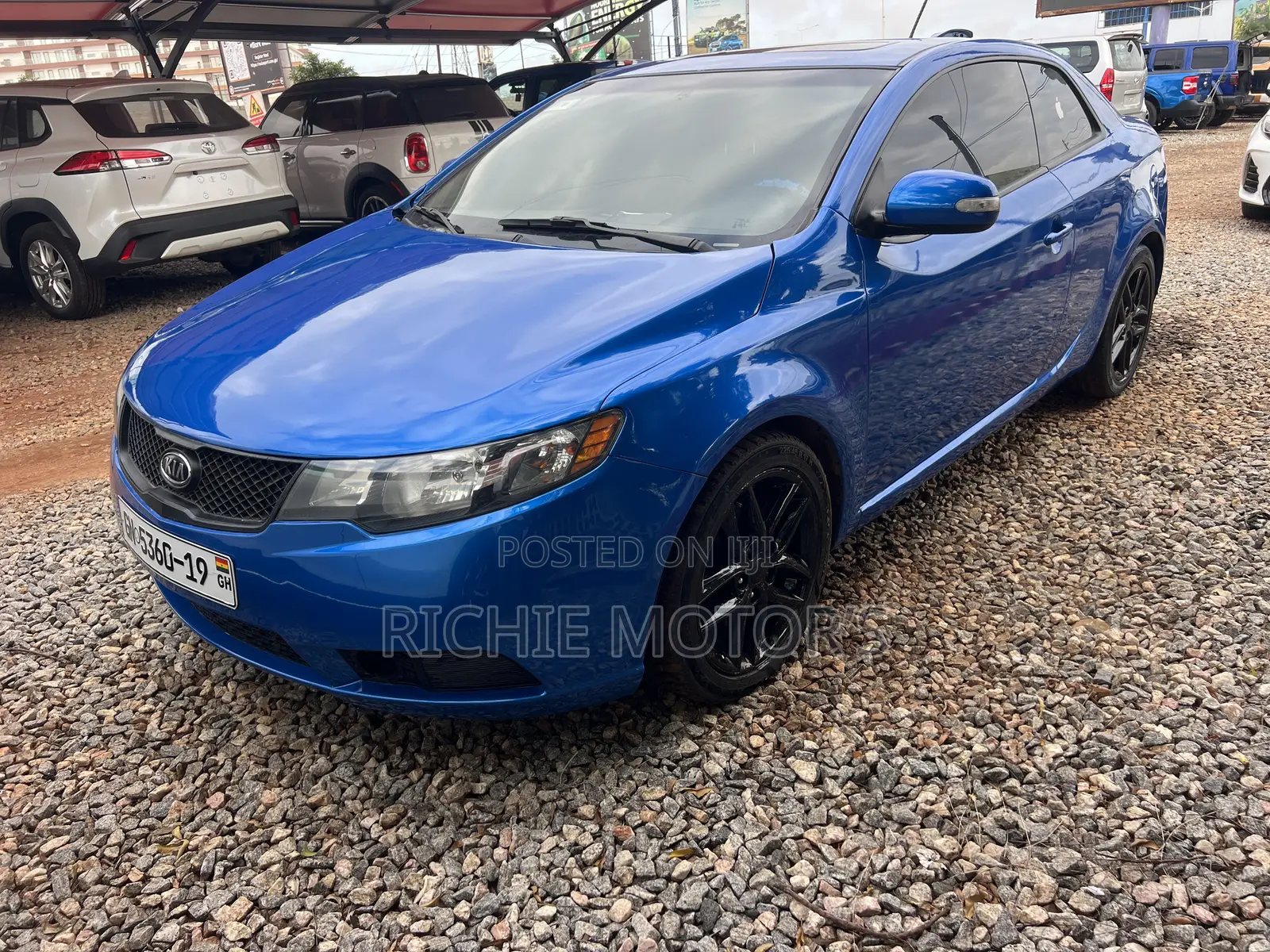 Kia Forte SX Sedan 2012 Blue