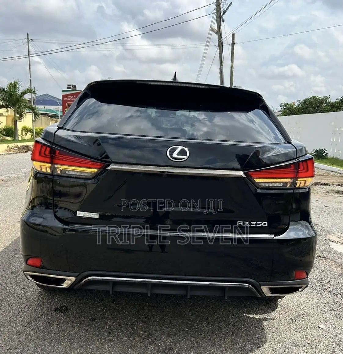 Lexus RX 300 F Sport 2022 Black