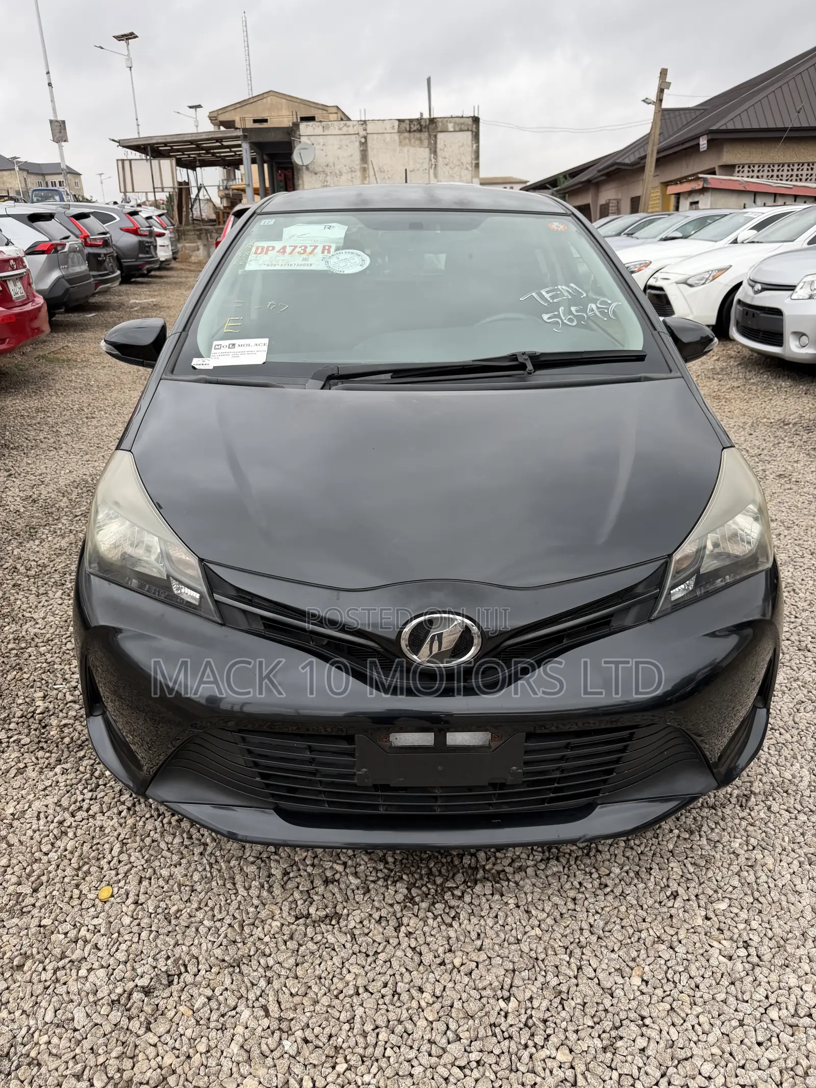 Toyota Vitz 1.5 FWD 3dr 2015 Black